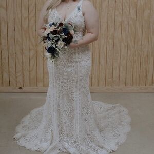 lillian west wedding dress size 16